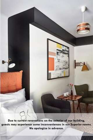 Отели типа «постель и завтрак» Bez Kantów Boutique Rooms Варшава Улучшенный двухместный номер с 1 кроватью-14